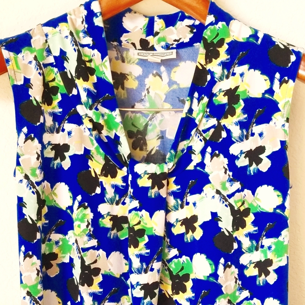 Dana Buchman sleeveless blouse - Picture 1 of 5